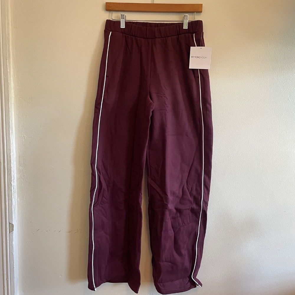Beyond Yoga LuxeFleece Piper Wide Leg Pant